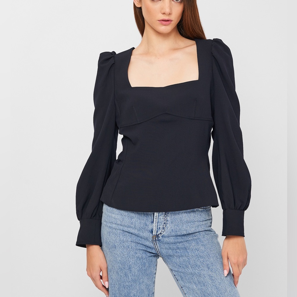 Zara Voluminous Sleeve Top
